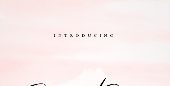 Шрифт на тему графика