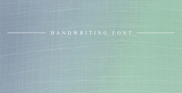 Шрифт на тему графика