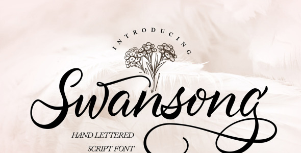 Шрифт на тему графика