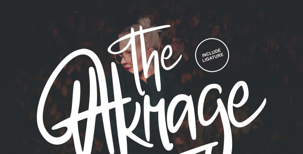 Шрифт на тему графика