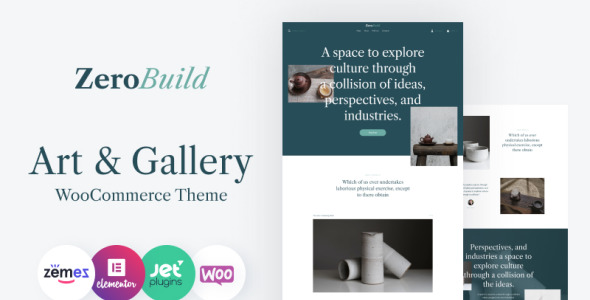 woocommerce art gallery тема, которая повышает ваш магазин