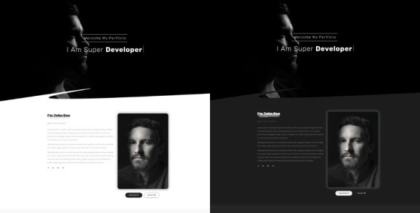 многоцелевой шаблон целевой страницы портфолио