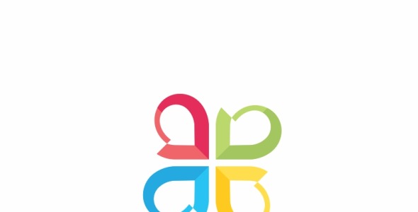 Шаблон логотипа на тему графика