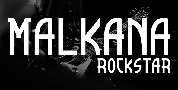 Шрифт на тему графика