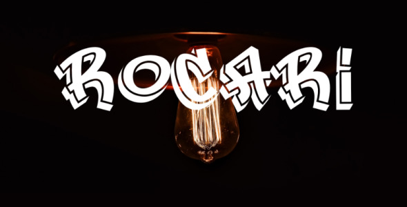 Шрифт на тему графика