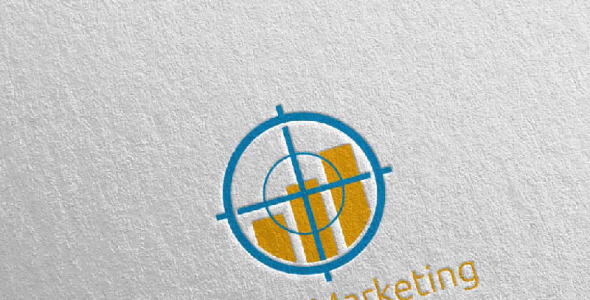 Шаблон логотипа на тему графика