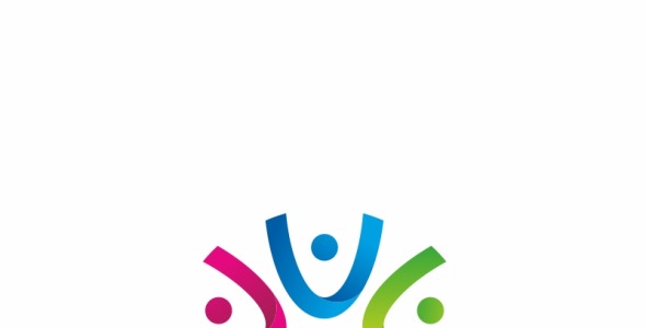 Шаблон логотипа на тему графика