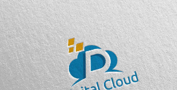 Шаблон логотипа на тему графика