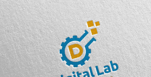 Шаблон логотипа на тему графика