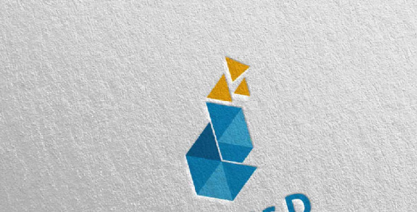 Шаблон логотипа на тему графика