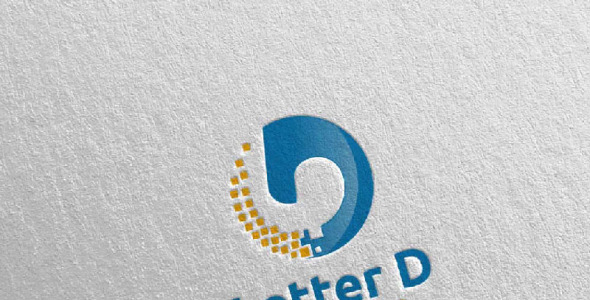 Шаблон логотипа на тему графика