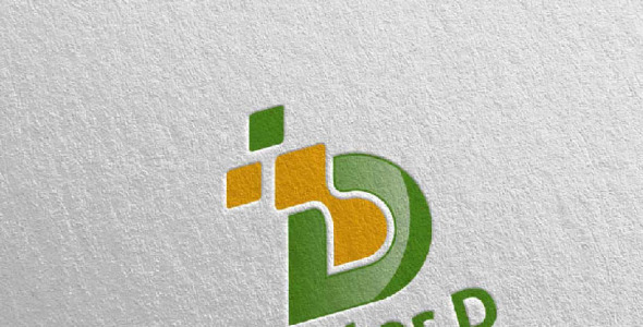 Шаблон логотипа на тему графика