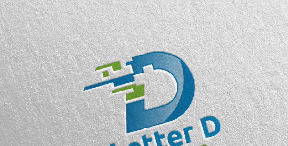 Шаблон логотипа на тему графика