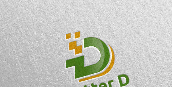 Шаблон логотипа на тему графика