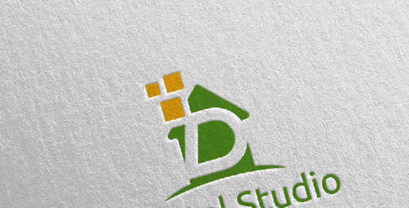 Шаблон логотипа на тему графика