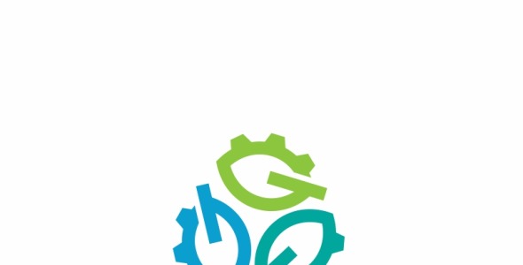 Шаблон логотипа на тему графика