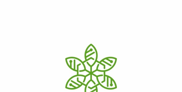 Шаблон логотипа на тему графика