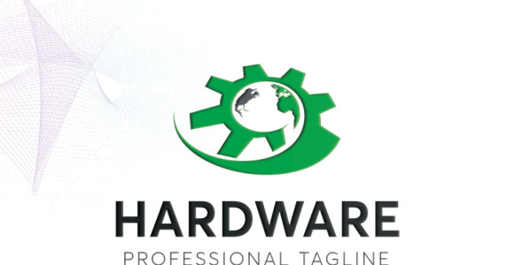 Шаблон логотипа на тему графика