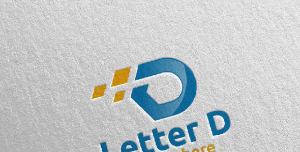 Шаблон логотипа на тему графика