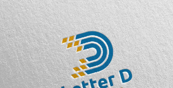 Шаблон логотипа на тему графика