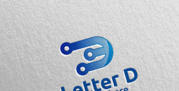 Шаблон логотипа на тему графика