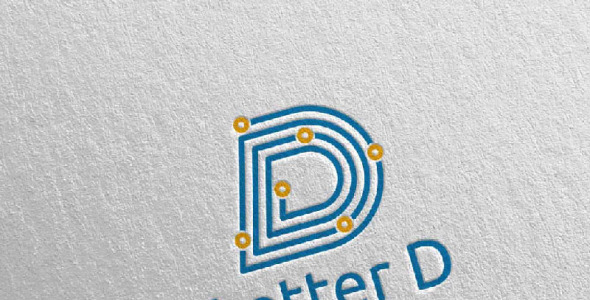 Шаблон логотипа на тему графика