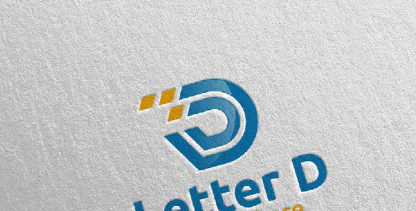 Шаблон логотипа на тему графика