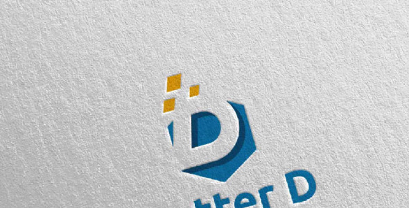 Шаблон логотипа на тему графика