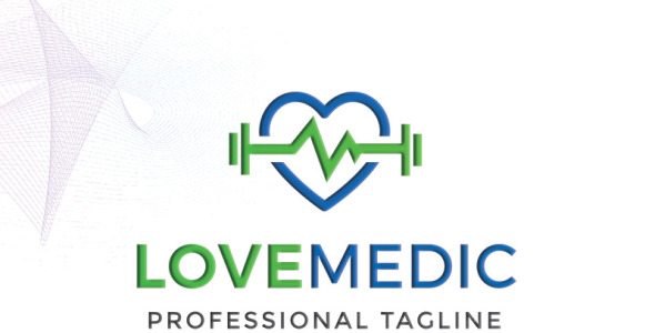 Шаблон логотипа на тему графика