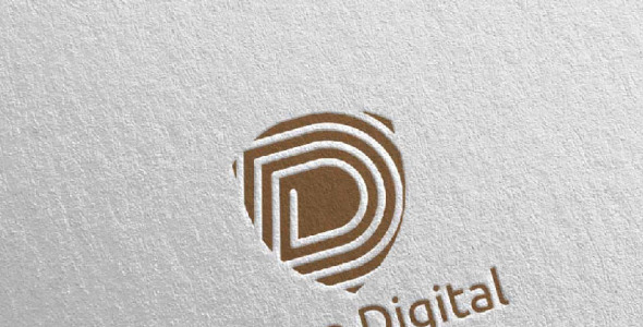 Шаблон логотипа на тему графика