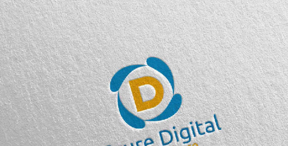 Шаблон логотипа на тему графика