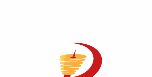 Шаблон логотипа на тему графика