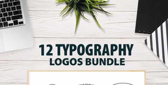 Шаблон логотипа на тему графика