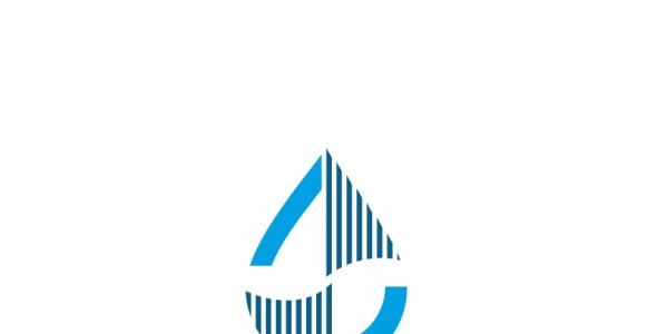 Шаблон логотипа на тему графика