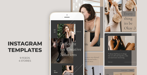 Шаблон для соцсетей на тему графика