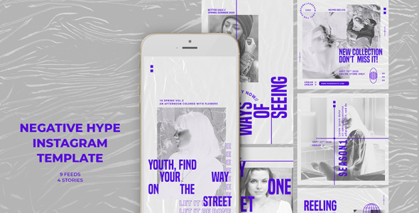 Шаблон для соцсетей на тему графика