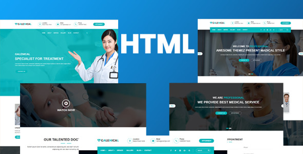 шаблон сайта html5 medical &amp; health service