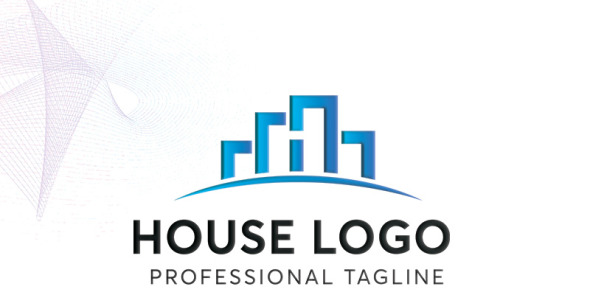 Шаблон логотипа на тему графика