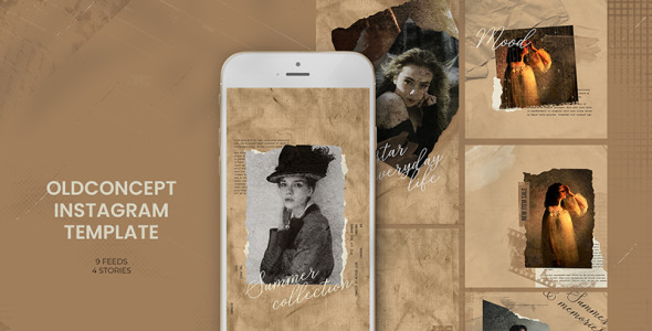 Шаблон для соцсетей на тему графика