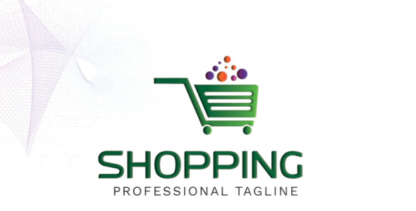 Шаблон логотипа на тему графика