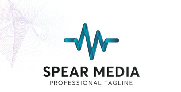 Шаблон логотипа на тему графика