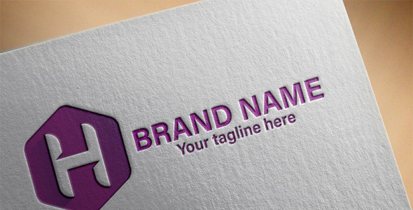 Шаблон логотипа на тему графика