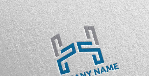 Шаблон логотипа на тему графика