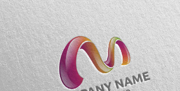 Шаблон логотипа на тему графика