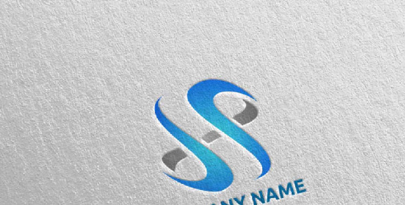 Шаблон логотипа на тему графика