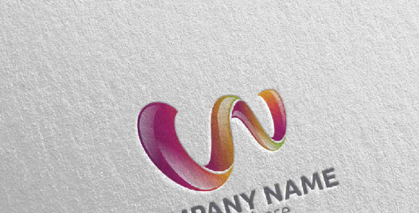 Шаблон логотипа на тему графика