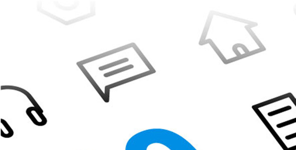 Набор иконок на тему графика