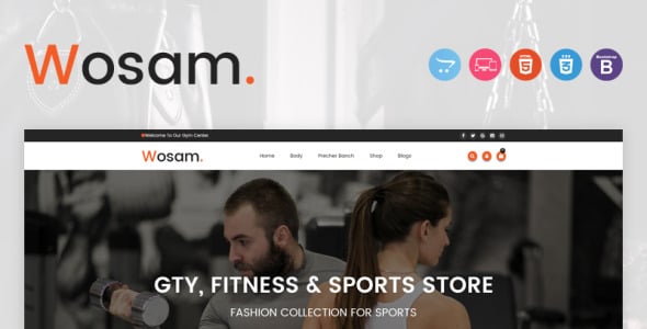 Wosam OpenCart Template