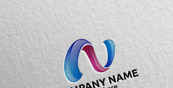 Шаблон логотипа на тему графика