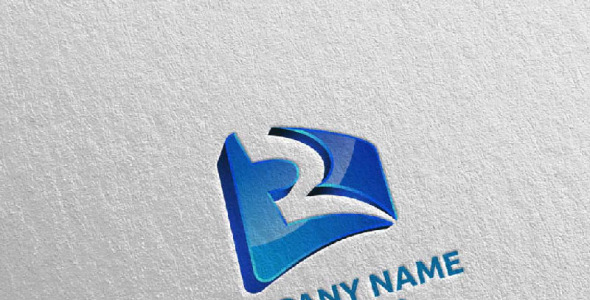 Шаблон логотипа на тему графика